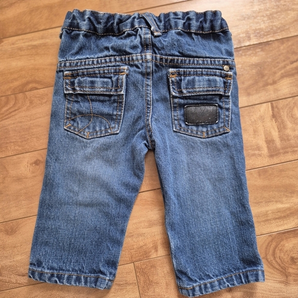 Hurley Baby Boys’ Blue Denim Jeans – Size 12M - Picture 4 of 4
